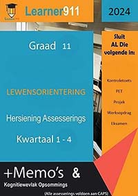 Lewensoriëntering Gr 11 Hersiening E-Boek 2024