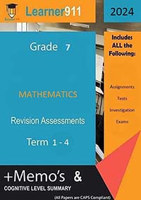 Mathematics Gr 7 Revision E-Book 2024