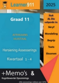 Afrikaans Huistaal (HT) Gr 11 Hersiening E-Boek 2025