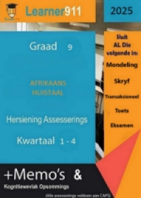 Afrikaans Huistaal (HT) Gr 9 Hersiening E-Boek 2025
